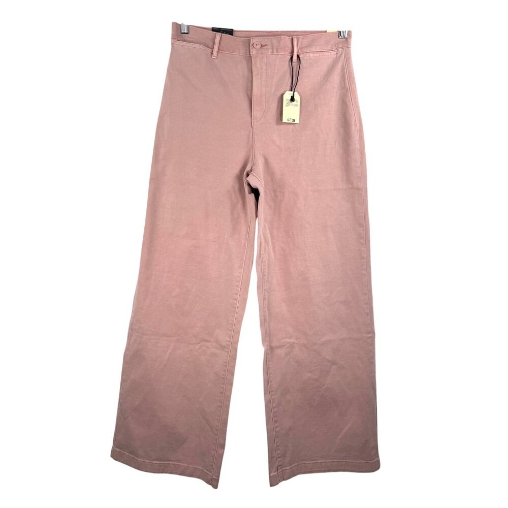 Levis Vintage chino pants wide leg high rise light pink 90s sz 31